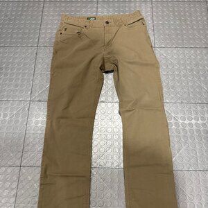 Stio Rivet Canvas 5 Pocket Pant Stretch Organic Cotton Elmwood 36x32